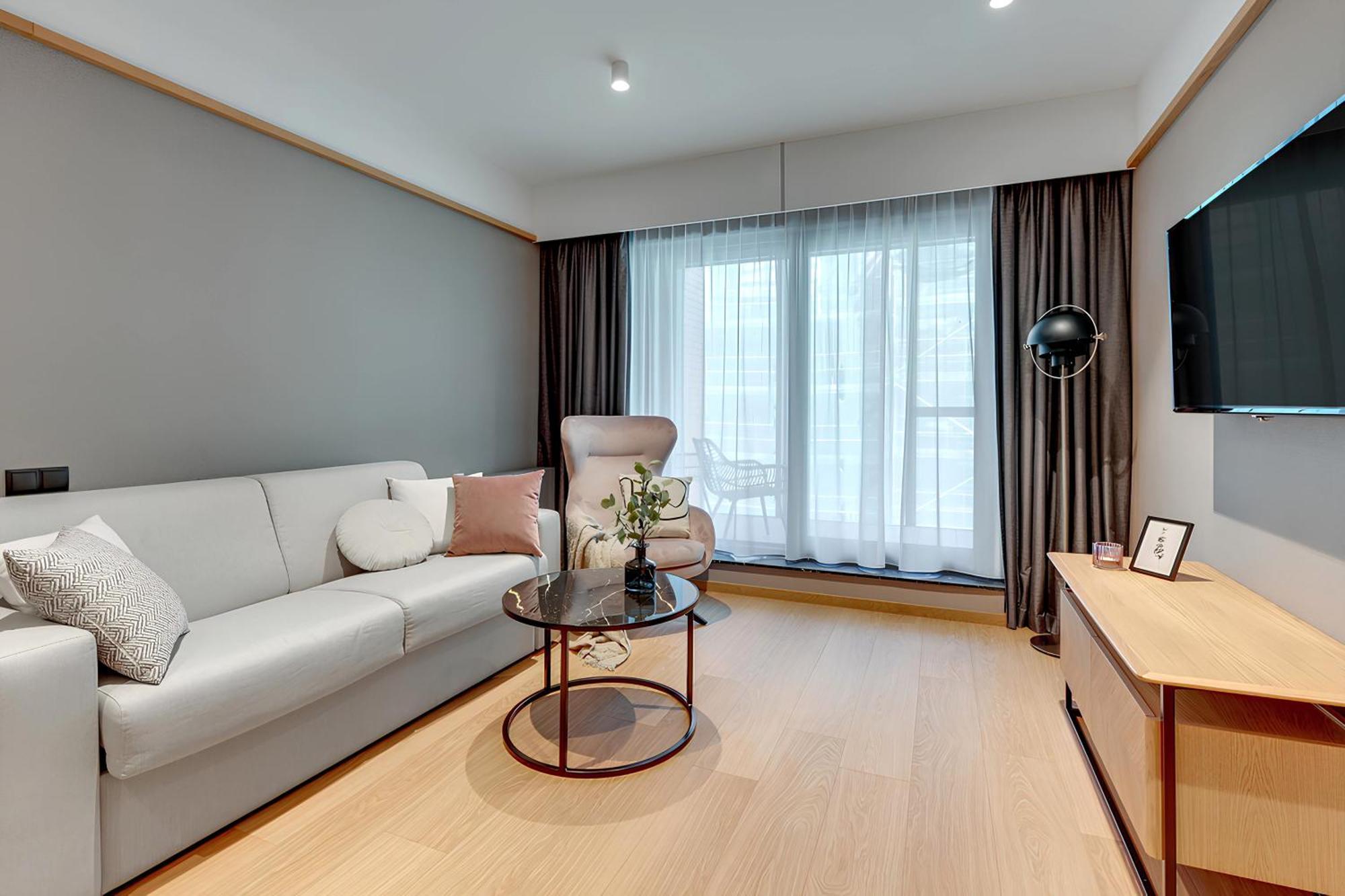 Deo Plaza Premium Apartments & Spa グダニスク 部屋 写真