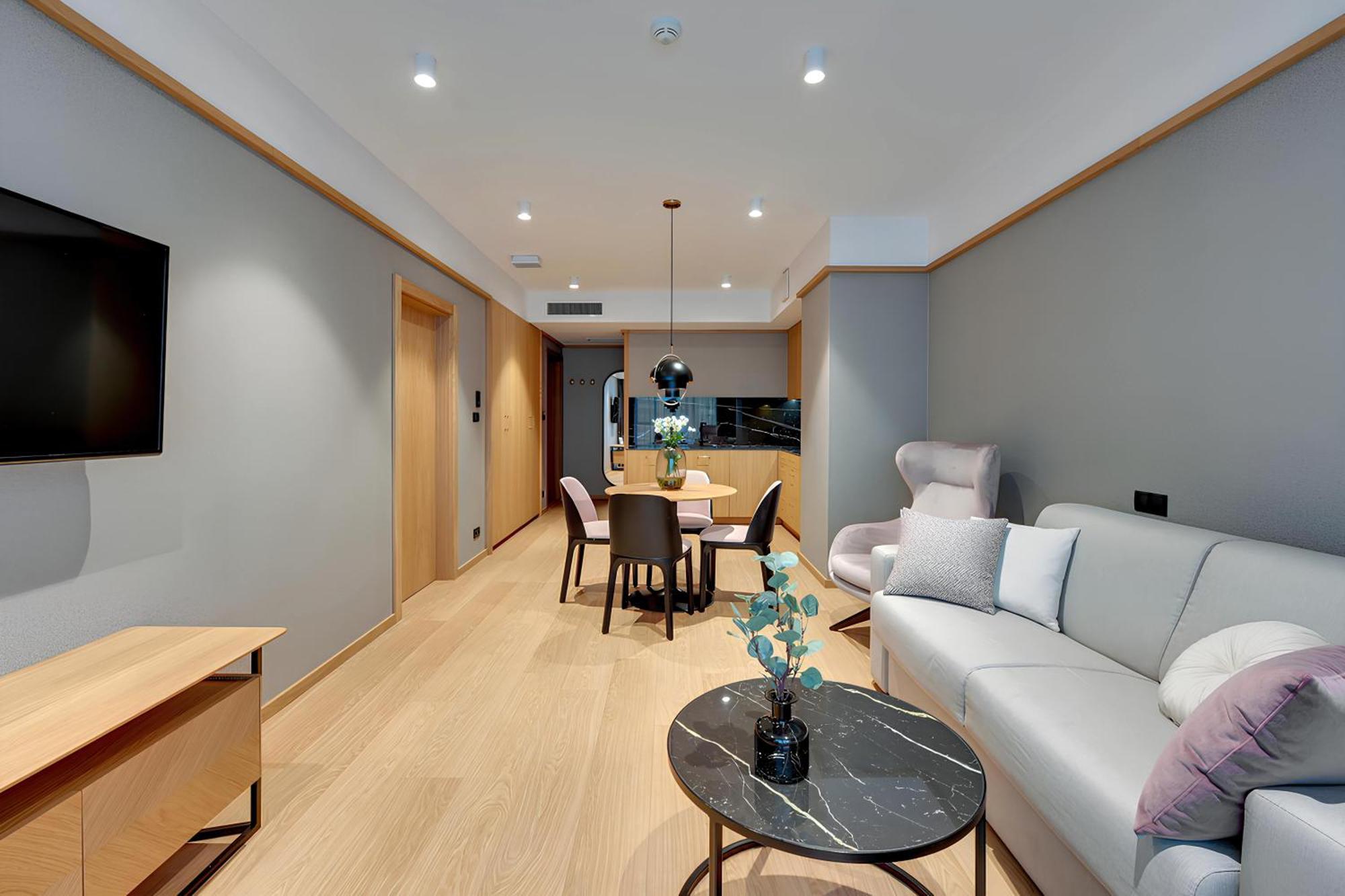 Deo Plaza Premium Apartments & Spa グダニスク エクステリア 写真